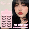 Image of 5 Pairs Manga Lashes New Arrival Anime Cosplay Natural Wispy  Korean Makeup Artificial False Eyelashes Shopping111