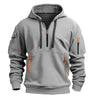 Image of Zip Multi-pocket Pullover Sports Casual Jacket Shopping