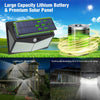 Image of 208 LED Solar Power Light Motion Sensor Outdoor Yard Garden Wall Lamp Waterproof Shopping