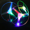 Image of Pull String Luminous Flying Saucer Toy Shopping