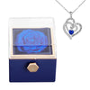 Image of Fashion Creative Rose Jewelry Box Necklace Suit Shopping