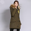 Image of Ladies Fashion Personality Multi-pocket Padded Jacket Shopping