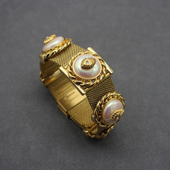 Niche Jewelry Italy Heavy Industry Backflow Jewelry Bracelet