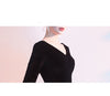 Image of Black Evening Dress Women Noble Elegant And Slim Shopping