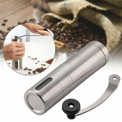 Hand Crank Pepper Conical Burr Grinder Coffee Beans Mill Muller Stainless Steel Shopping