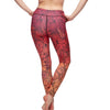 Image of Floral Printed Set Yoga Pants Pilates Training Wear Shopping