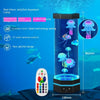 Image of Jellyfish Lava Lamp 17 Colors Changing 15inch Jellyfish Lamp With Remote Control USB Plug-in Bubble Fish Lamp Kids Night Light Creative Projector Lamp Home Decor Shopping