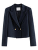 Image of Women's Casual College Style Short Suit Coat Shopping