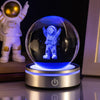 Image of Creative 3D Inner Carving Luminous Crystal Ball Colorful Gradient Small Night Lamp Home Decorations Gifts Selection Shopping