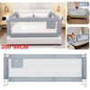 Image of 200cm Bed Safety Guard Folding Child Toddler Bed Rail Safety Protection Guard UK Shopping