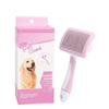 Image of Self Cleaning Slicker Brush For Dogs, Cats Pets-One Click Cleaning Function-Gentle Effective Cat, Pet Dog Hair Remover-Dog Grooming Accessories For Small, Medium Large Dogs Shopping