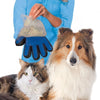 Image of Cat Grooming Glove For Cats Wool Glove Pet Hair Deshedding Brush Comb Glove For Pet Dog Cleaning Massage Glove For Animal Sale Shopping