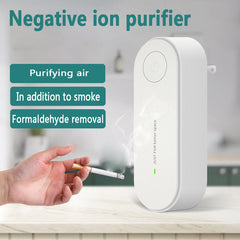 Mini Portable Air Purifier Anion Air Purification Air Freshener Ionizer Cleaner Dust Cigarette Smoke Remover Toilet Deodorant Shopping