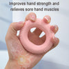 Image of Silicone Adjustable Hand Grip Arm Strength Exercise Gripping Ring Fitness Gym Finger Forearm Trainer Carpal Expander Hand Grip Strengthener Silicone Rings Fingers Forearms Exercises Grip Trainer Shopping