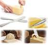 Image of 3 In 1 Stainless Steel Butter Spreader Knife Butter Curler Spreader Butter Knife Shopping