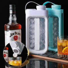 2-in-1 Portable Quick Release Ice Ball Cold Kettle Summer Kitchen Gadgets Shopping