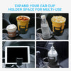 Image of Car Drinking Bottle Holder 360 Degrees Rotatable Water Cup Holder Sunglasses Phone Organizer Storage Car Interior Accessories Shopping