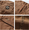 Image of Multi-pocket Work Pants Shorts Men's Fashionable Loose Straight Shopping