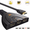 Image of 3 Port 4K HDMI 2.0 Cable Auto Splitter Switcher 3x1 Adapter HUB 3D 3 To 4K 2K 3D Mini 3 Port HDMI-compatible Shopping