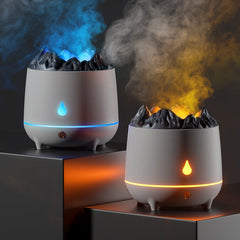 New Volcano Humidifier Flaming Mountain Aromatherapy Machine Volcano Diffuser Home Fog Volume Creativity Shopping