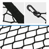 Image of Trunk CARGO NET Car Nylon Elastic Mesh Organizer Truck SUV Universal 4 Hook Rear Shopping