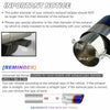 Image of Car Exhaust Pipe Tip Rear Tail Throat Muffler Stainless Steel Round Accessories Shopping