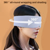 Image of Silk Cotton Padded Eye Full Cover Block Light Blindfold Double Face Warm Cold Sleeping Masks For Women Soft And Comfortable Blindfold For Travelling Shopping