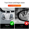 Image of Car Reversing Small Round Mirror Front And Rear Wheel Wide-Angle Mirror Double-Sided Auxiliary Rearview 360 Adjustable Wide Angle Side Rear View Mirror For Car Shopping