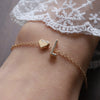 Image of English Letter Graceful Personality Alloy Heart-shaped Letter Bracelet Shopping