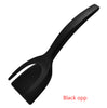 Image of 2 In 1 Grip And Flip Tongs Egg Spatula Tongs Clamp Pancake Fried Egg French Toast Omelet Overturned Kitchen Accessories Shopping