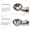 Image of Ice Cream Scoops Stacks Stainless Steel Ice Cream Digger Non-Stick Fruit Ice Ball Maker Watermelon Ice Cream Spoon Tool Shopping