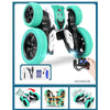 Image of Double-sided Tumbling Stunt Dump Truck Charging Version Remote Control Toy Shopping