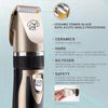 Image of Professional Electric Pet Dog Hair Trimmer Rechargeable Animal Grooming Clippers Cat Shaver Haitcut Machine 110-240V AC Shopping