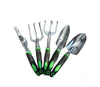 Image of Garden Supplies 9-piece Aluminum Alloy Set, Silicone Two-color Handle Shovel Gardening Tools Shopping