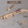 Image of ROKR Wooden Puzzle Gun Toys Model DIY 3D Building Kits For Gifts Shopping