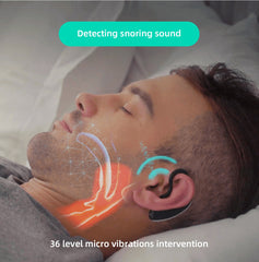 24 Hours Bluetooth Anti-snoring Device Charge Snore Earset Snore Stopper Sleeping Aid Snoring Analyzes Sleep Datas Good Sleep Shopping