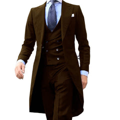 Men's Three-piece Suit Groom Best Wedding Banquet Suit Shopping