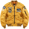 Image of Pilot Jacket Men's Korean Embroidered Baseball Shopping