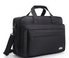 Image of Large Capacity Briefcase Men's Business Canvas Portable Shopping