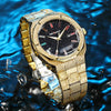 Image of Full Diamond Luxury Oak Men's Watch Shopping