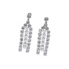 Image of Rhinestone Earrings Su Light Luxury Temperament Earrings Vintage Accessories Shopping