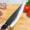 Image of Meat Cleaver Knife-Japanese Butcher Knife Meat Cutting-Professional Chef Knife High Carbon Stainless Steel With Ergonomic Handle- Ultra Sharp Kitchen Chef Knives For Home Outdoor BBQ Shopping