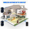 Image of Wireless Door Bells Waterproof Long Range Plug In Home Cordless Doorbell Shopping