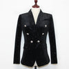 Image of Gypsophila Sequin Silver Buckle Waist Velvet Jacket Shopping