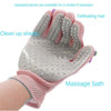 Image of Pet Glove Cat Grooming Glove Cat Hair Deshedding Brush Gloves Cat Floating Hair Pet Hair Removal Brush Dog Bathing Massage Comb Silicone Hair Removal Gloves Shopping