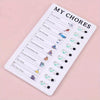 Image of Self-discipline Punch Card Students' Develop Good Habits Planner Old Man My Chores Memo Message Inspection Table Can Replace Daily Life, Good Habits Develop Daily Learning Task Planning Shopping