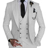 Image of Business Casual Men's Three-piece Suit Shopping