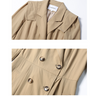 Image of Fashionable Cape-type Mid-length Top British Style Coat Shopping