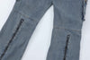 Image of Fashion Men's Multi-pocket Workwear Jeans Shopping