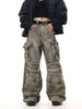 Image of Men's Multi-pocket Loose Wide-leg Pants Shopping